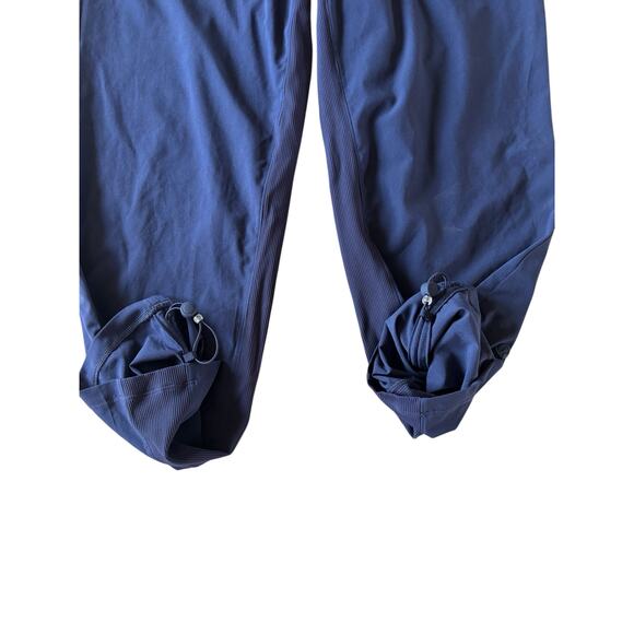 Lululemon Blue Drawstring Pants Size 4 |Adjustable Hem, Pockets |Relaxed Fit - Picture 5 of 8
